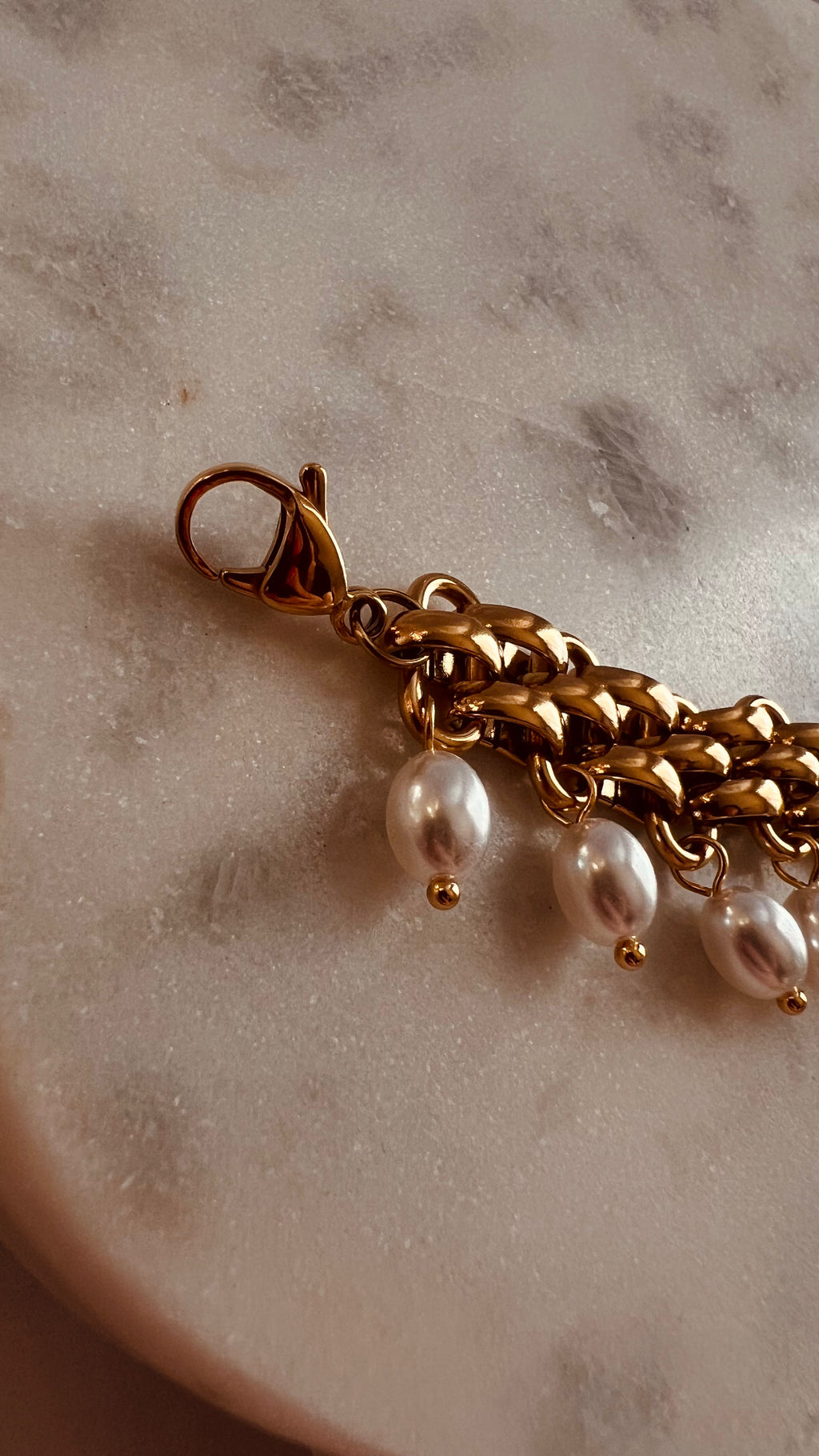 The Pearl Chain Bracelet