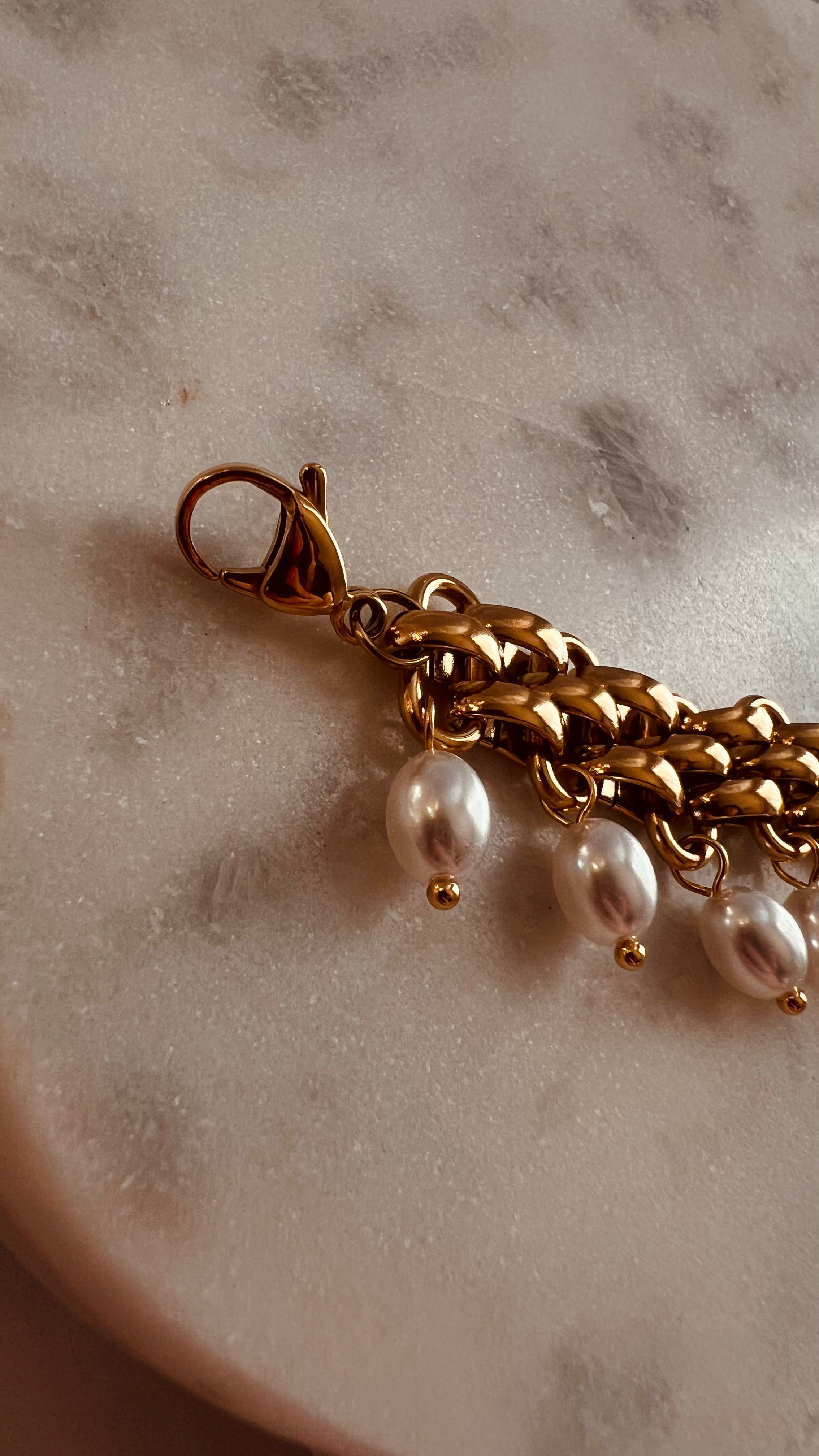 The Pearl Chain Bracelet