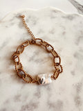 Capri Pearl Link Bracelet