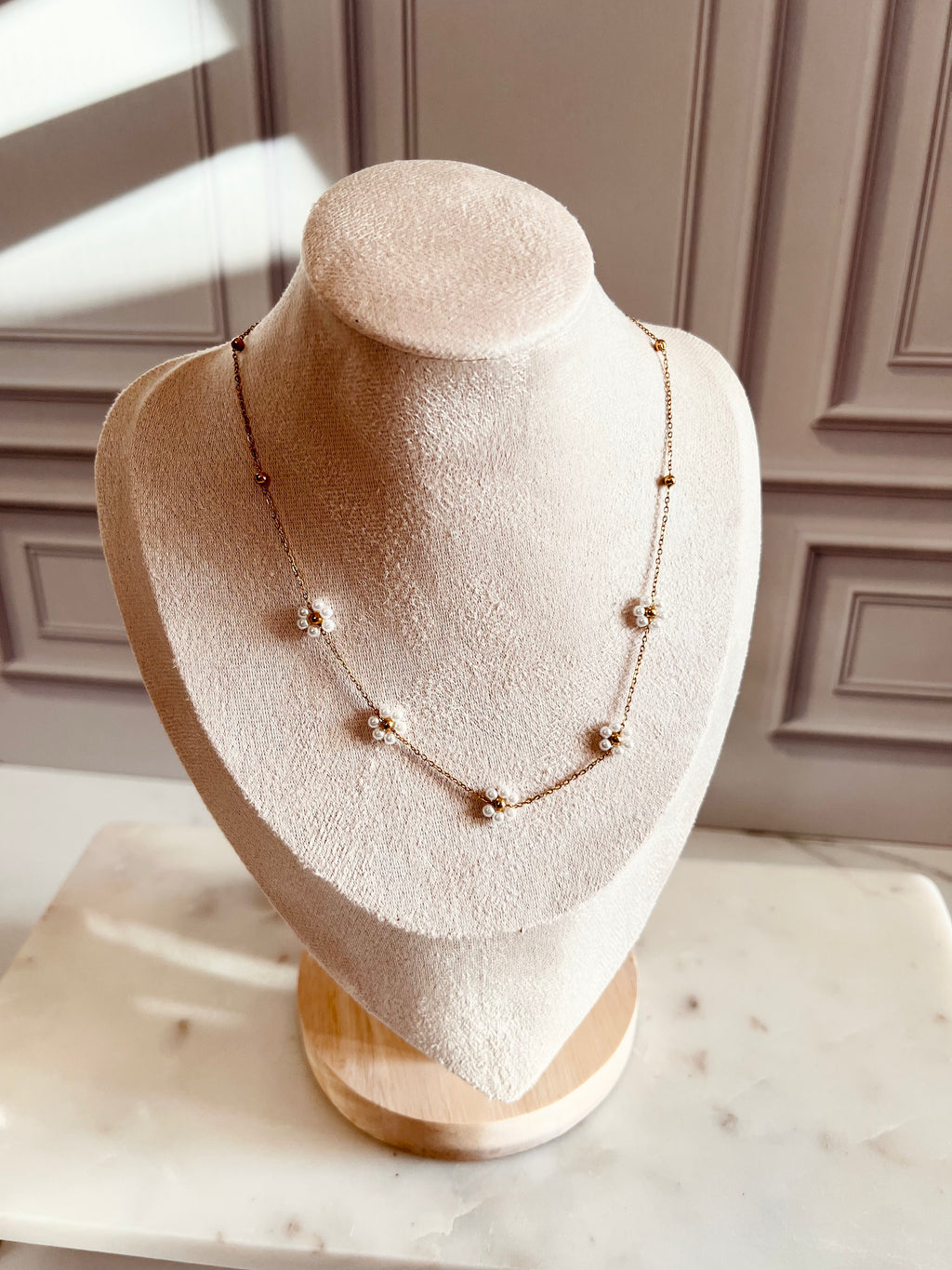 Golden Bloom Necklace
