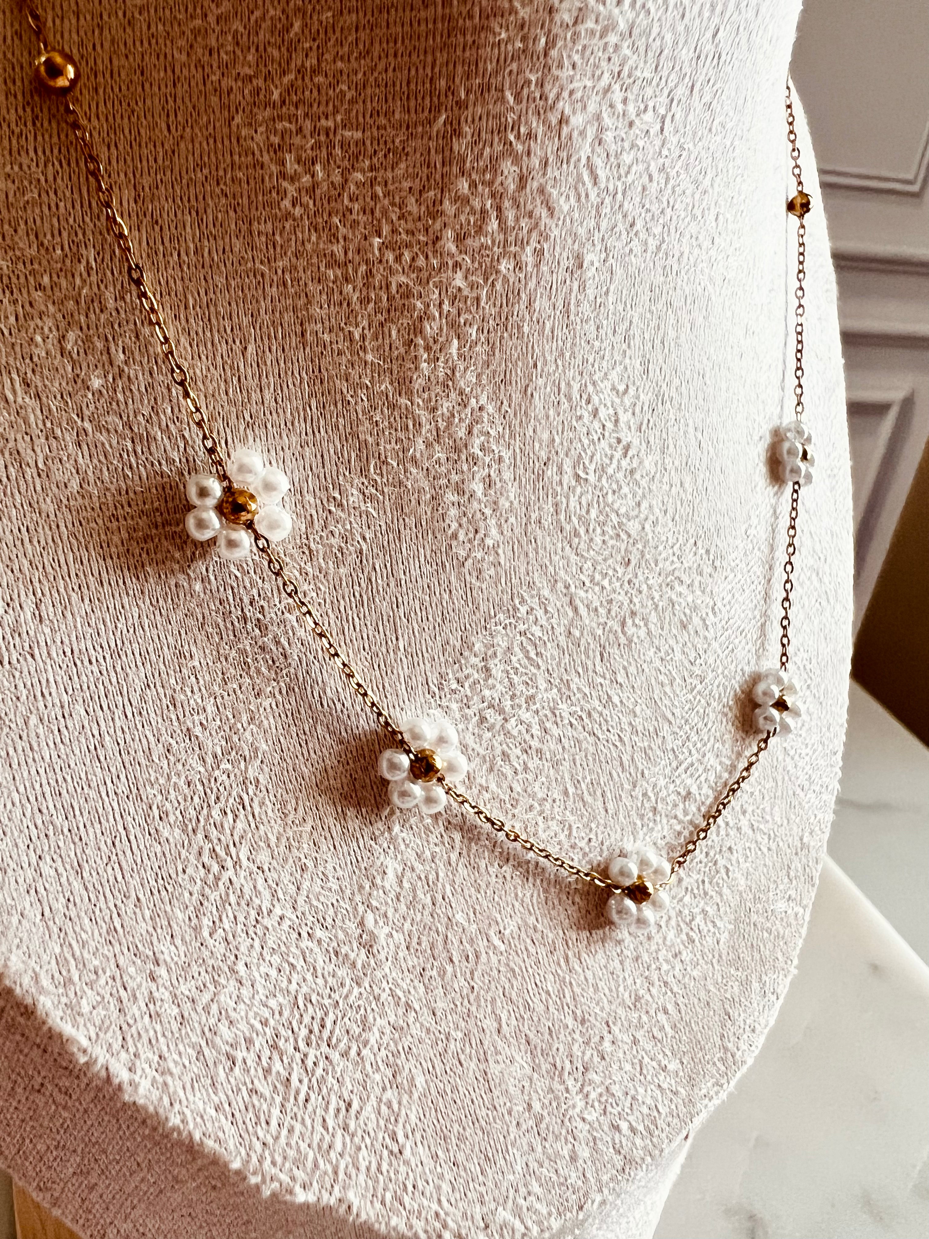 Golden Bloom Necklace