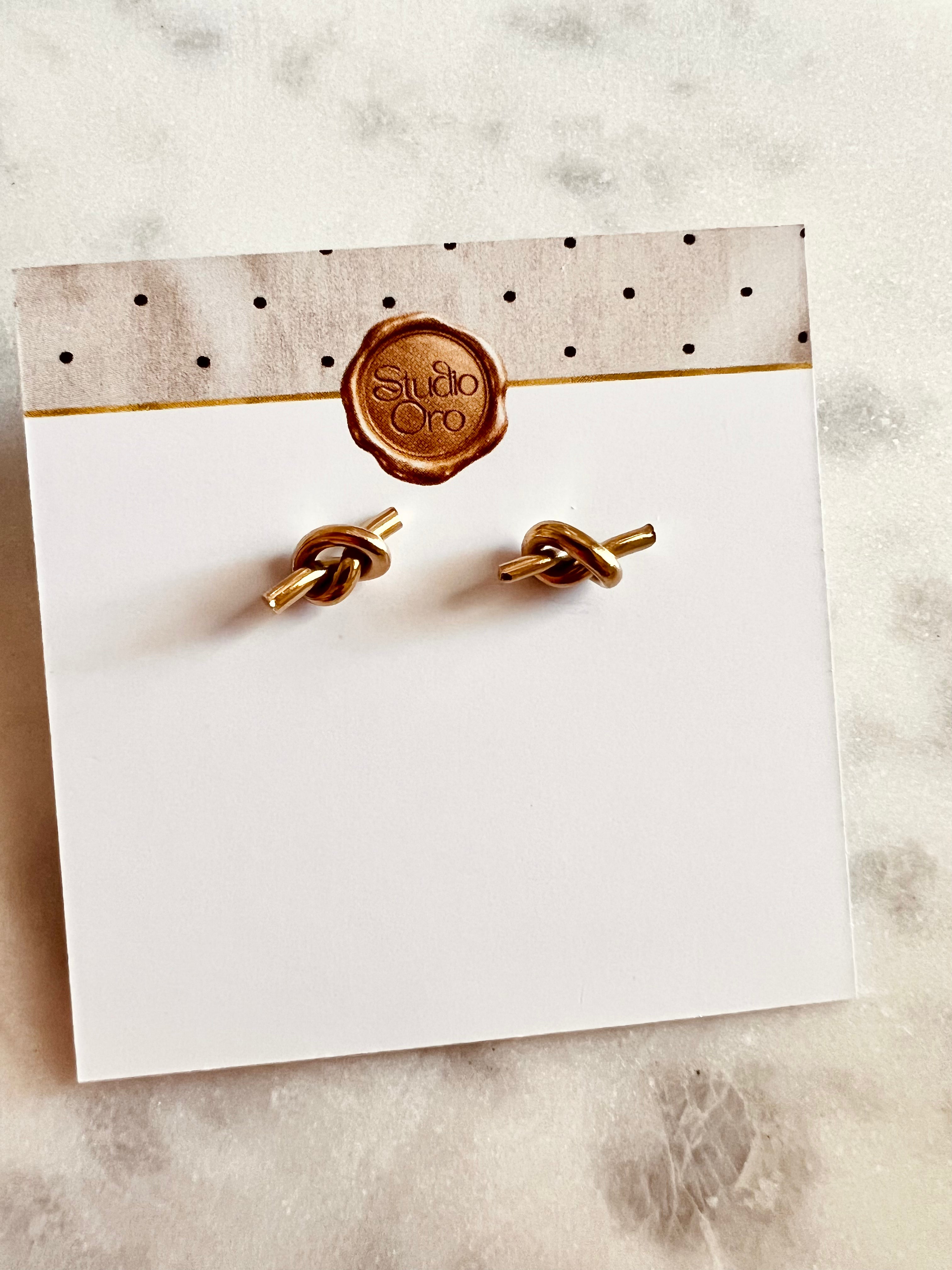 Love Knot Studs