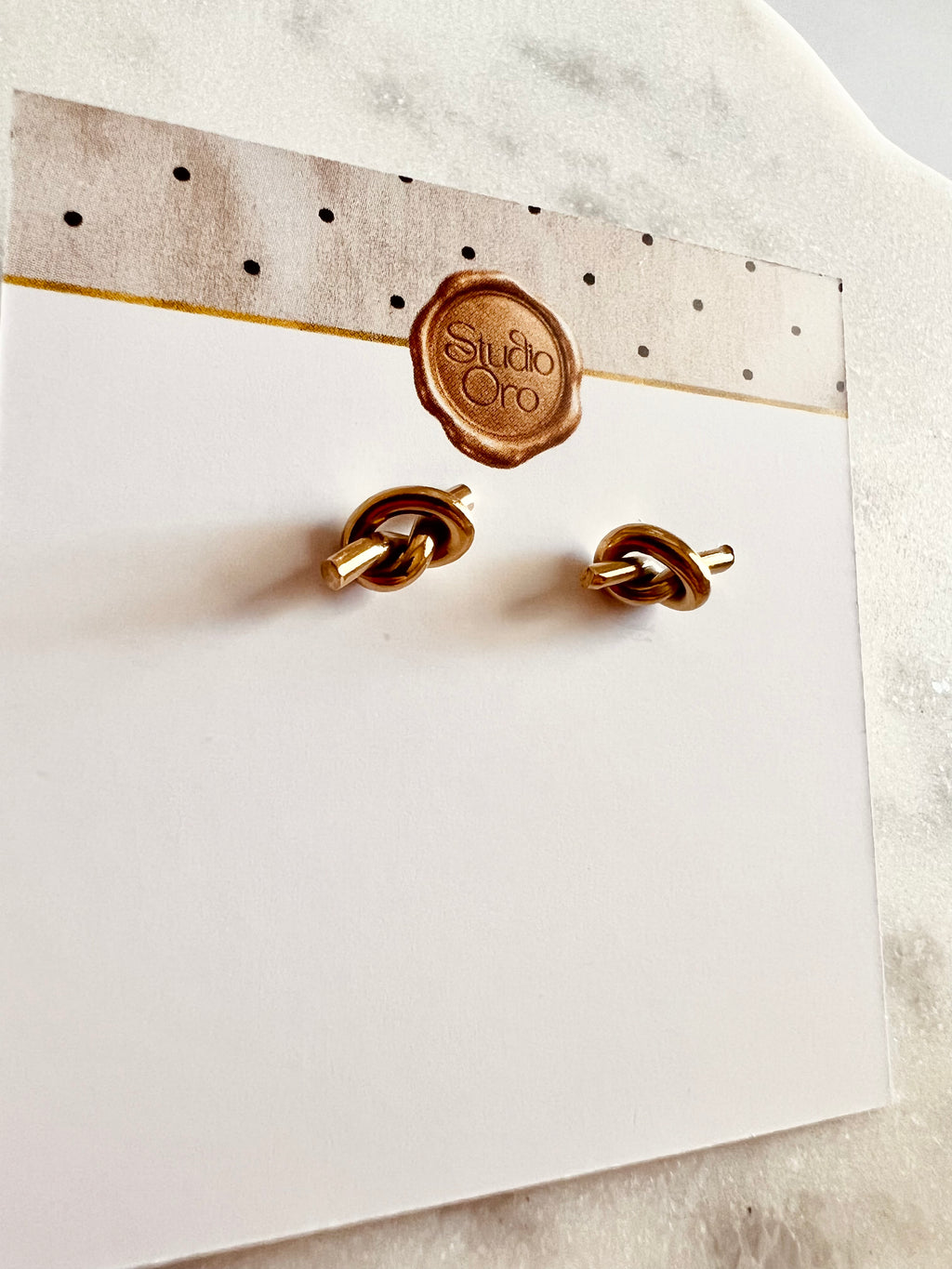 Love Knot Studs