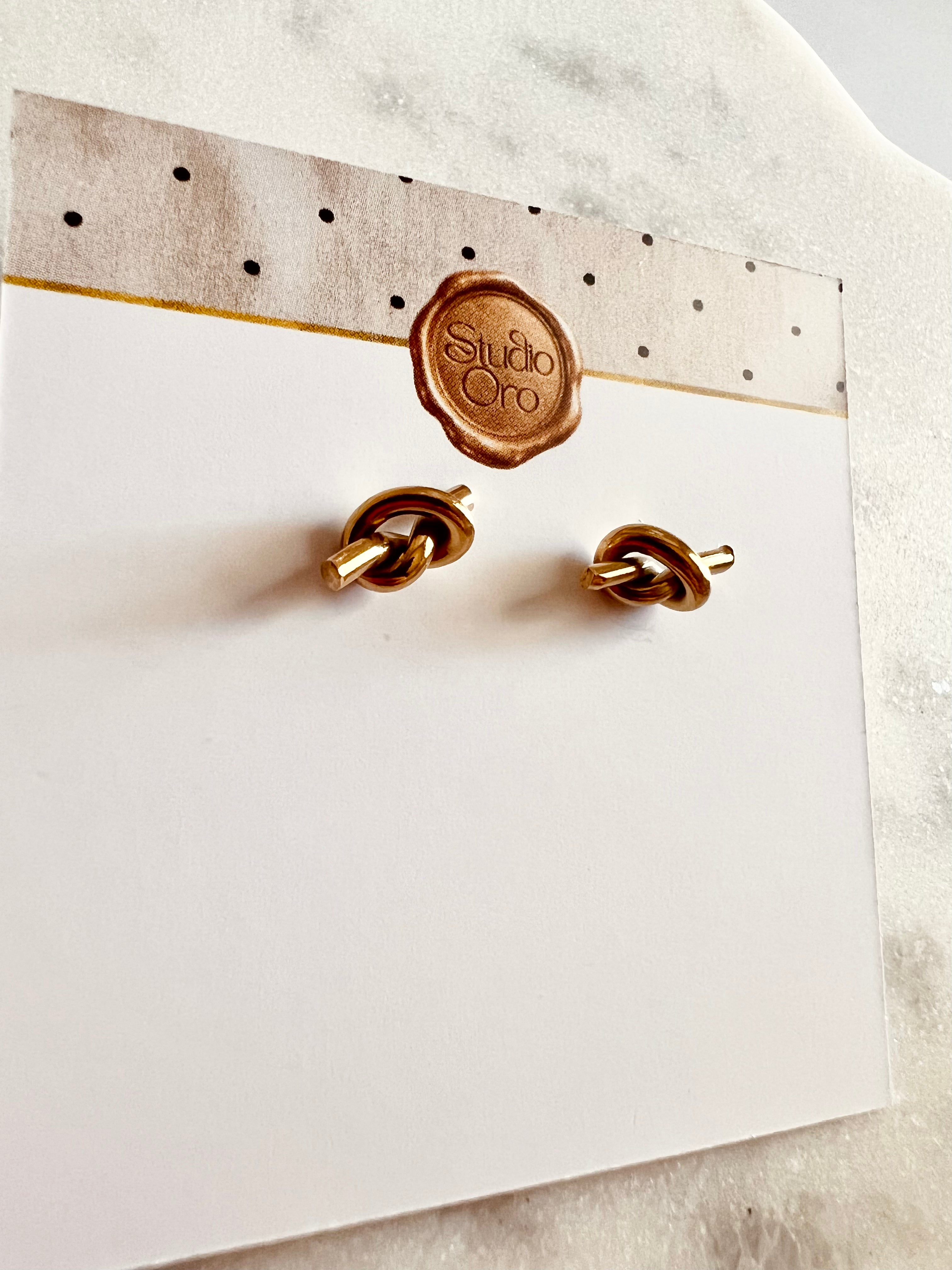 Love Knot Studs