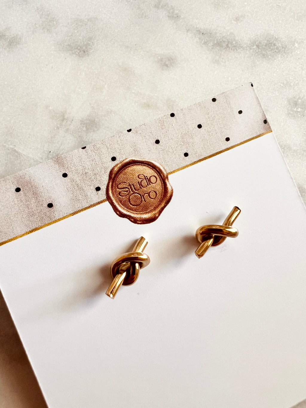 Love Knot Studs