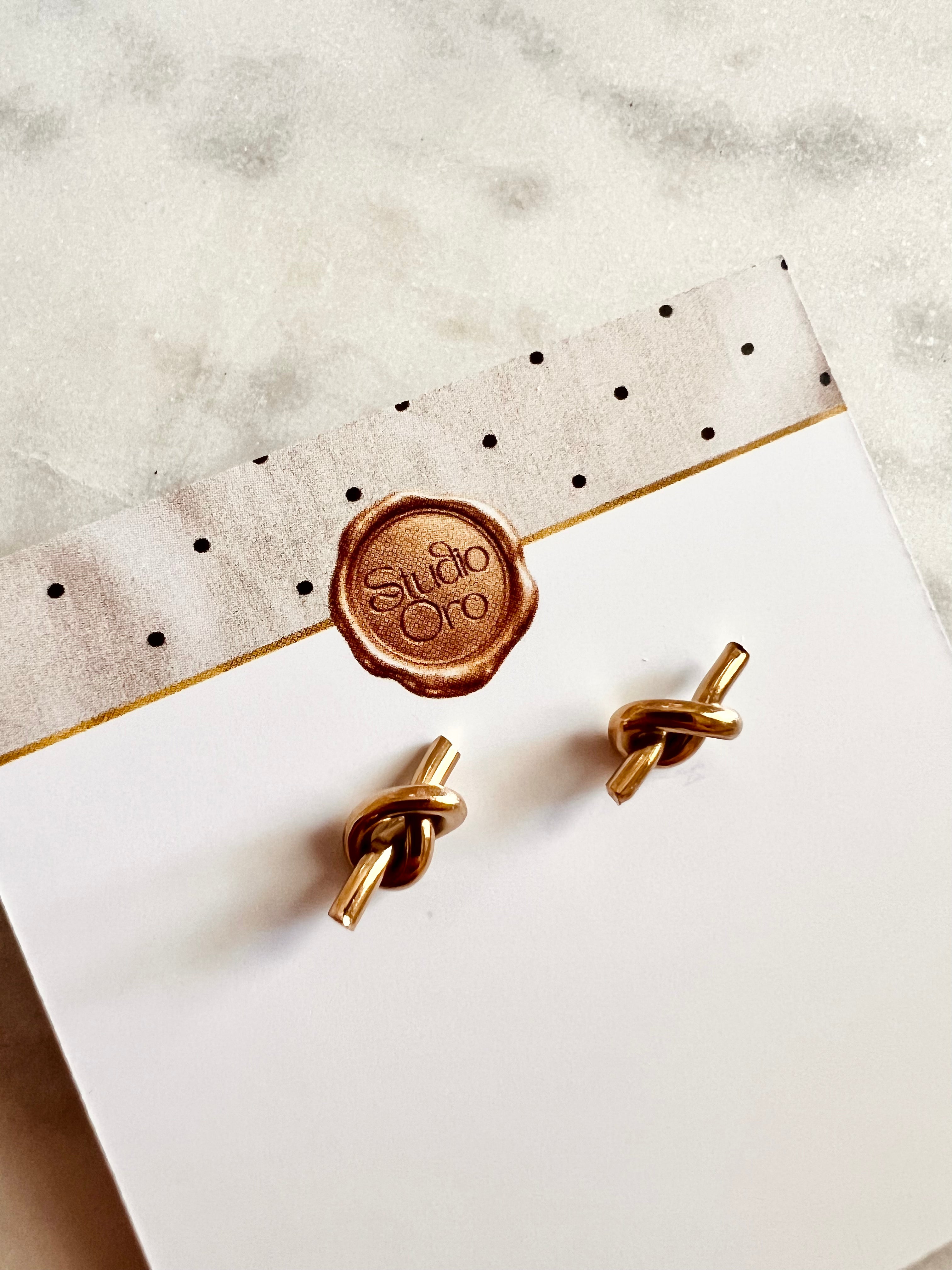 Love Knot Studs