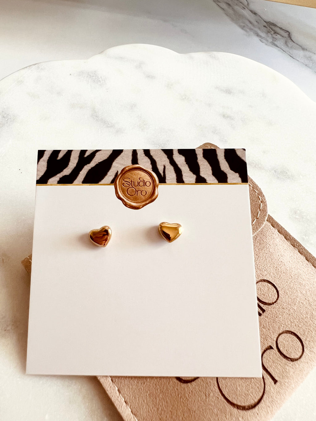 Mini Heart Studs