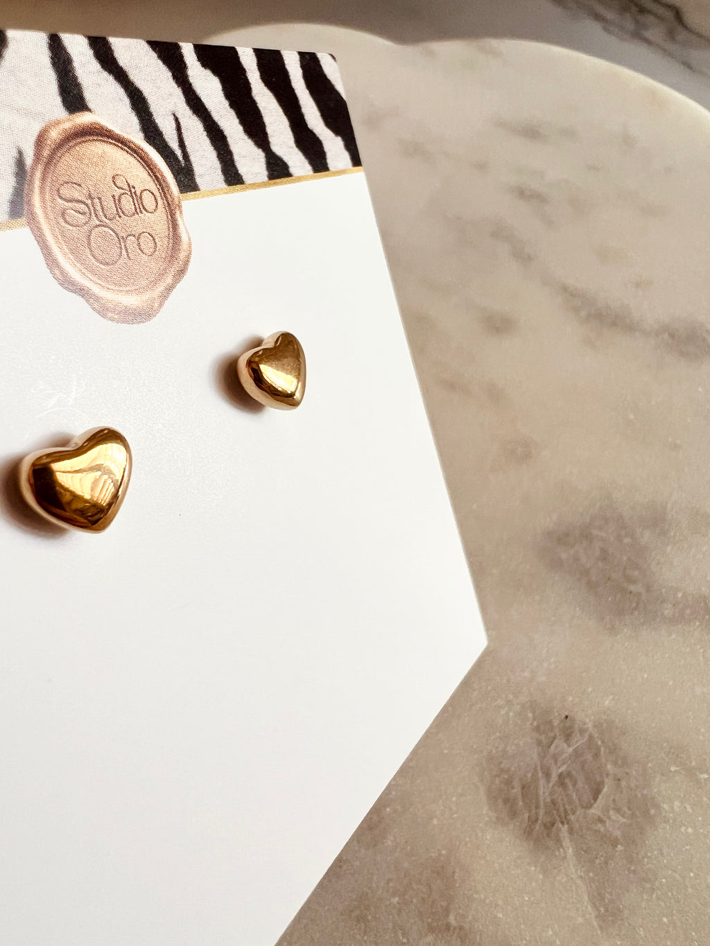 Mini Heart Studs